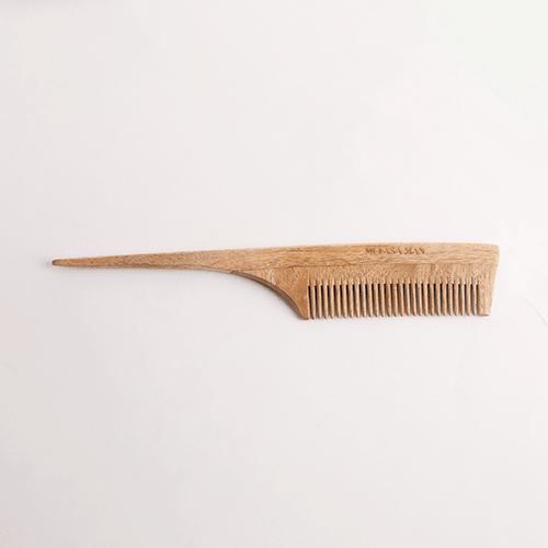Wooden Comb Neem Wood Tail - Mufasaman